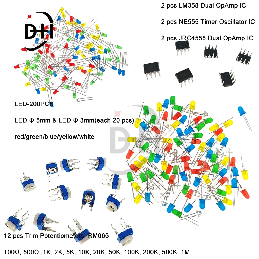 Alibaba.com: 1900pcs Electronic Components Kit for Arduino Ultimate ...