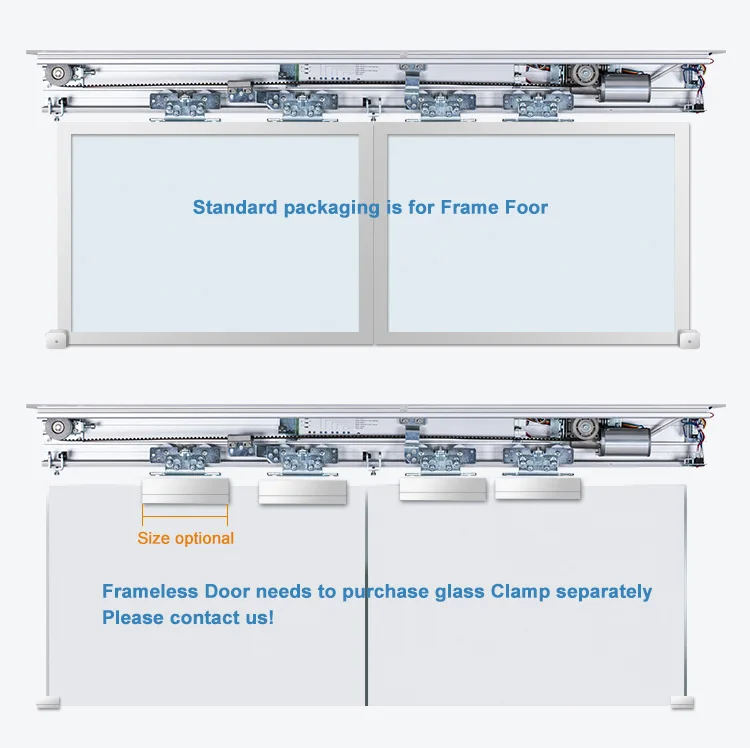 Doortec Hh125 Low Price Glass Automatic Sliding Door Closer For