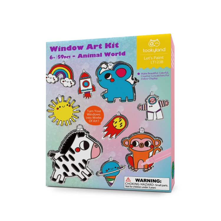 AVIASWIN aviaswin girls toys age 4-6-8 window art for kids