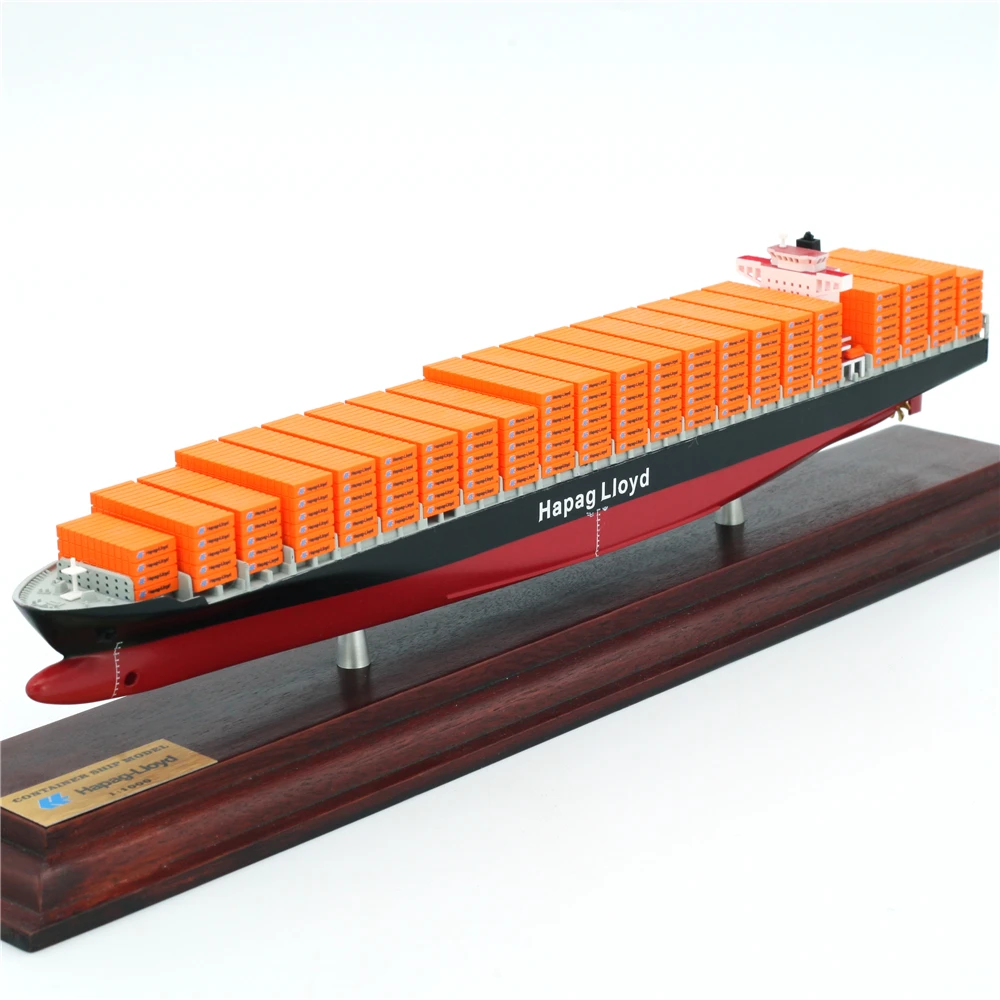 【A】35cm Hapag-Lloyd container ship model customized scale model ships O.A.S ship model