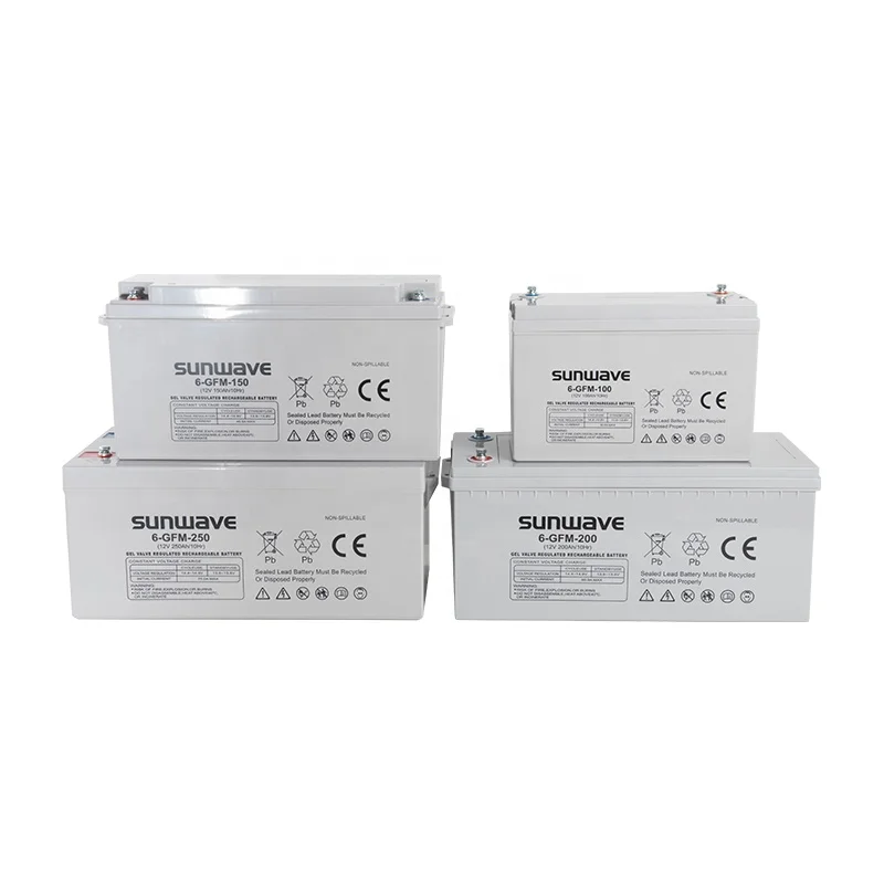 Sunwave Customized Quality Guarantee Agm Lead Acid Battery Price 12V 5Ah 20Ah 25Ah for Home Use