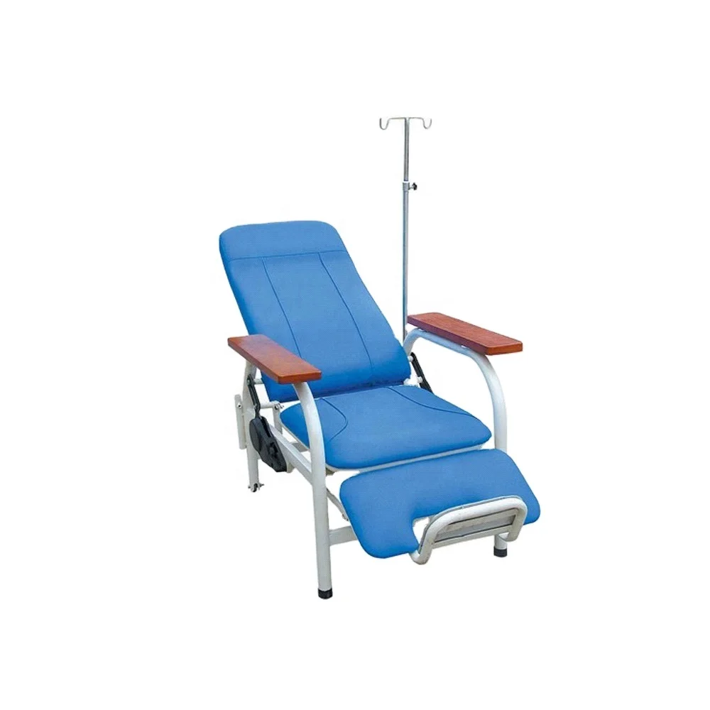 DR-390B стильные Лидер продаж синий цвет больничной кресло для проведения