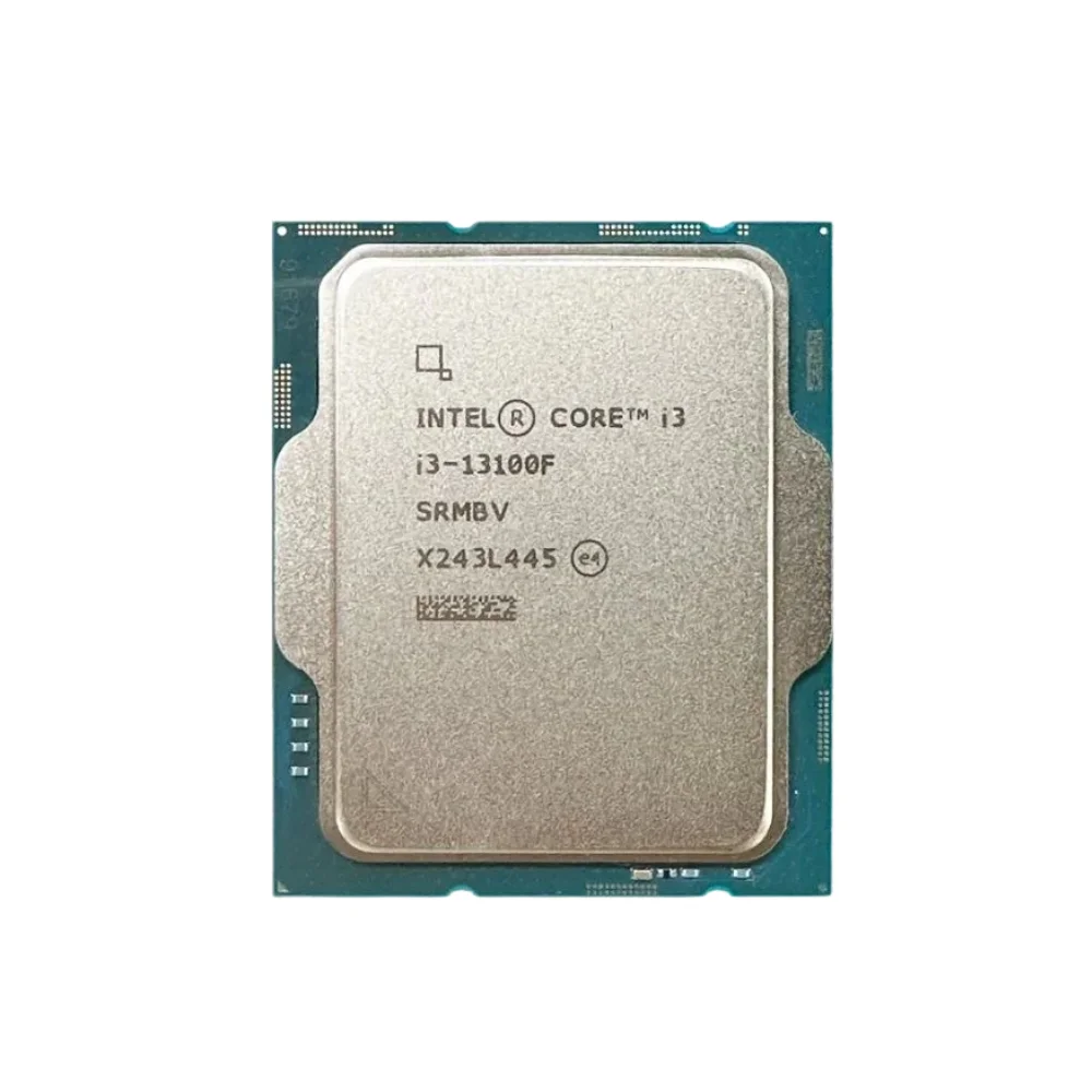 Intel Core I3-13100f CPU - 4 Cores, 8 Threads, 3.4ghz
