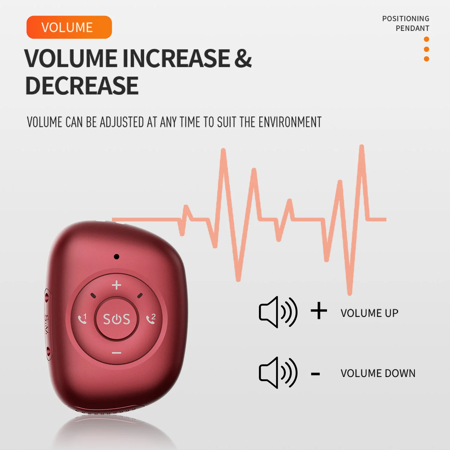Alibaba.com: 4G GPS tracking, fall detection alert, 2-way call pendant ...