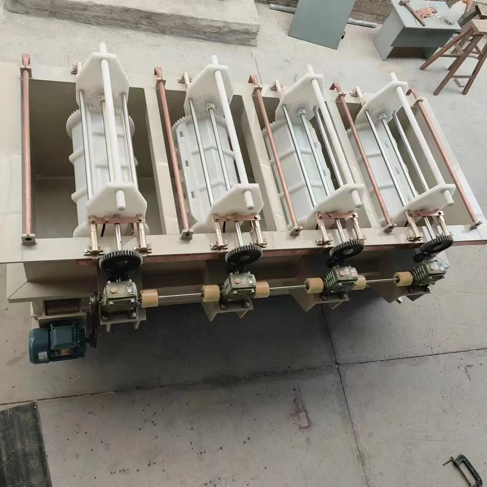 Small Semi-automatic Roller Plating Line Plating Nickel Cadmium Zinc Copper Plating Bath Anode Electrolytic Surface Treatment