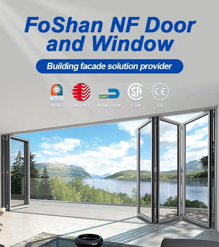 Cheap Bi Folding 2.0mm Folding Doors South Africa Aluminium Nigeria Folding Door Buy Nigeria