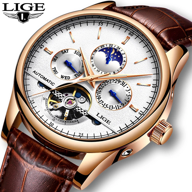 Lige watch 6826 hot sale