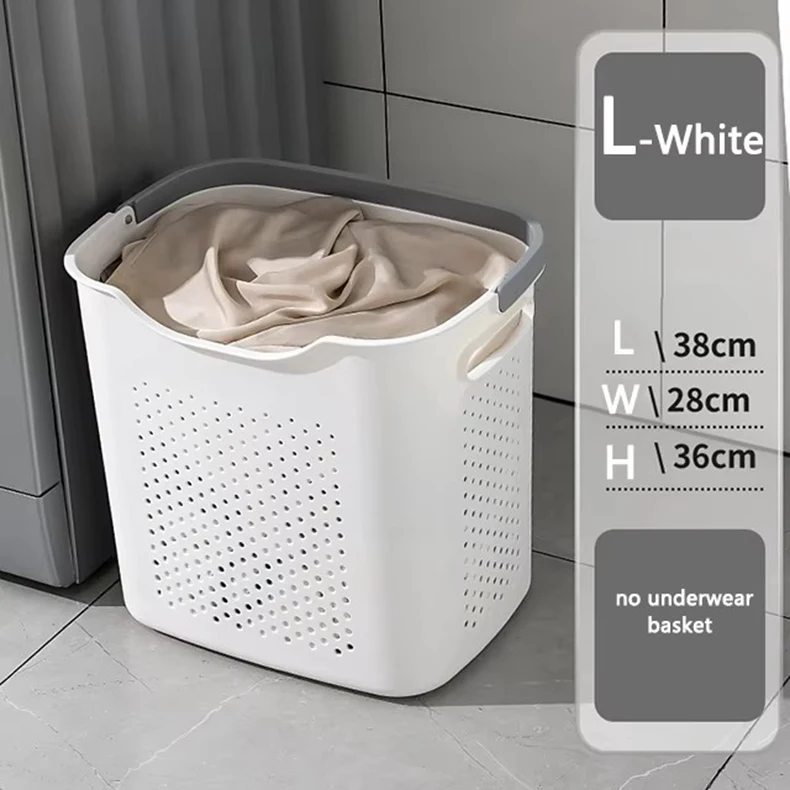High Quality Large Rolling Laundry Hamper Plastic Storage Basket with Stand for Wardrobe Use and Clothing Storage supplier