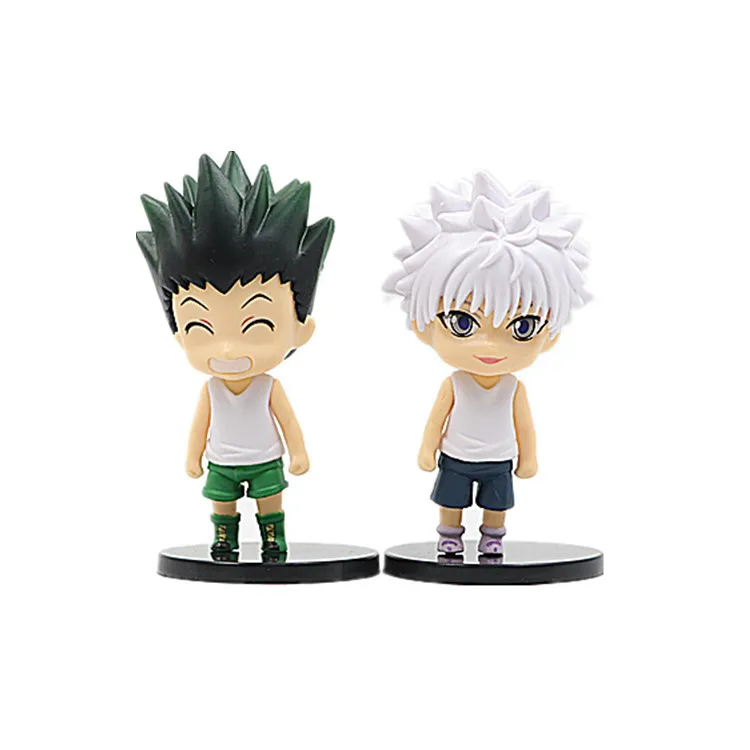 6ピース/セットハンターXハンターアニメ11cmミニアクション