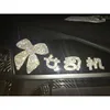 Chauffeuse avec nœud papillon