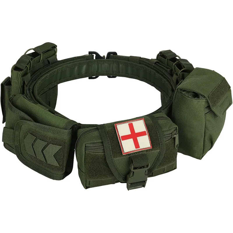 High-quality Durable Adjustable Duty Belt Multifunctional Wear-resistant Utility Belt With Pouches Duty Belt