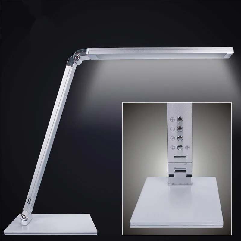 USA and Europe Hot Sell Aluminum Table Lamp, Reading Lamp, 10W Temperature adjustable, USB Output