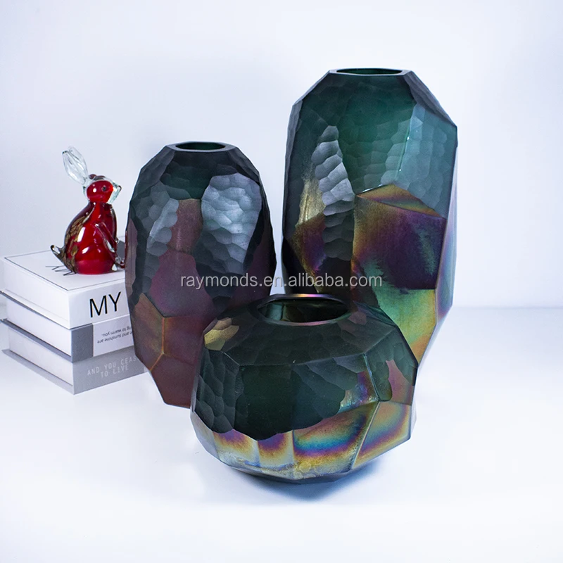 Wholesale Hand Blown Home Decor Heavy Tall Unique Glass Vases Buy