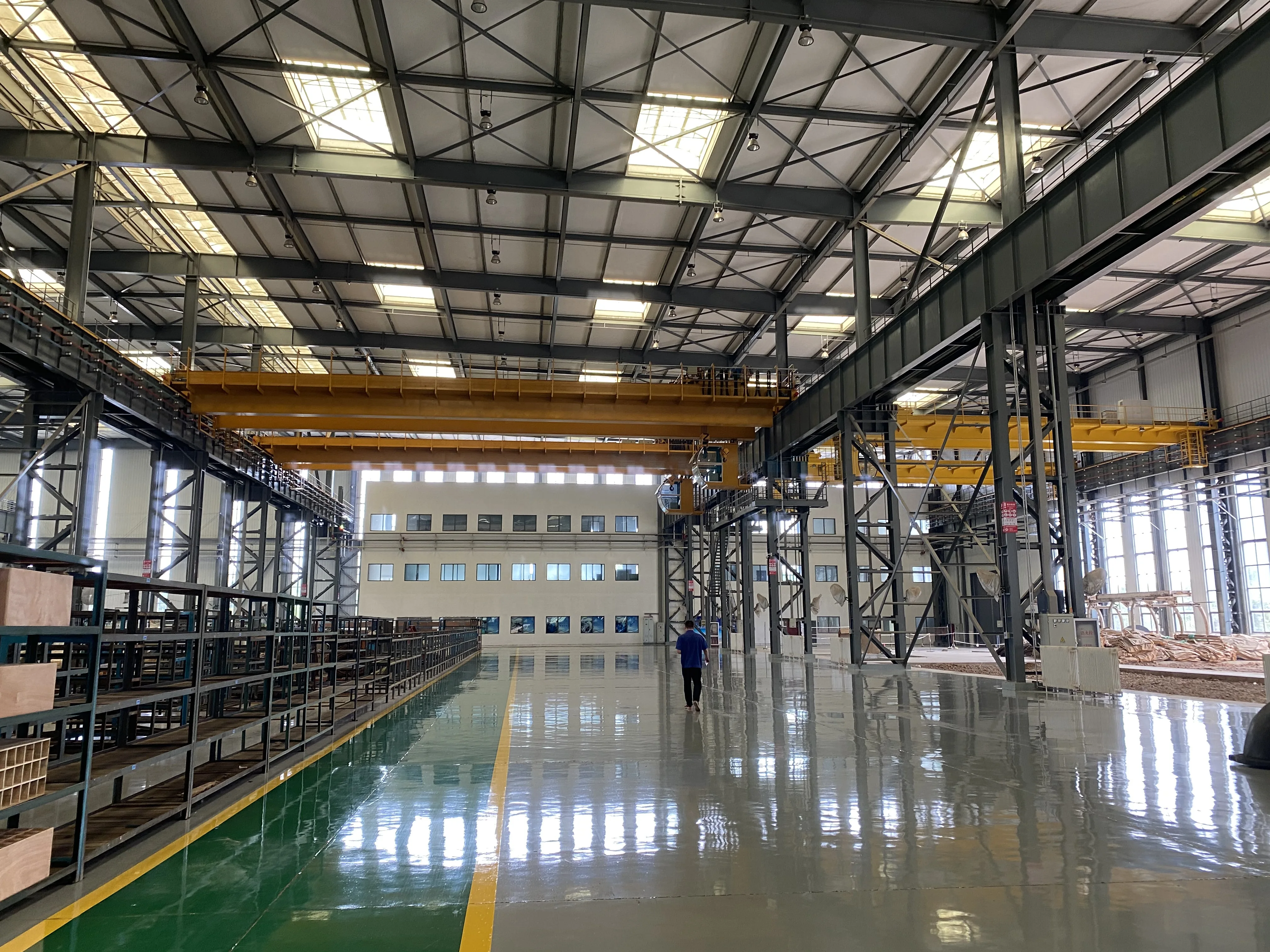 Overhead Crane Factory Price 2 Ton 5 Ton 10 Ton Single Girder Bridge Crane with Electric Hoist