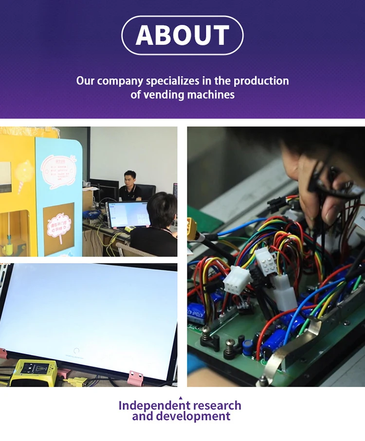 Automatic Easy Operated Vending Machine Sugar Multiple Options Machine