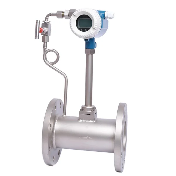 Steam Vortex Co2 Air Gas Flow Meter Totalizer,420ma Coal Gas Flow Meter