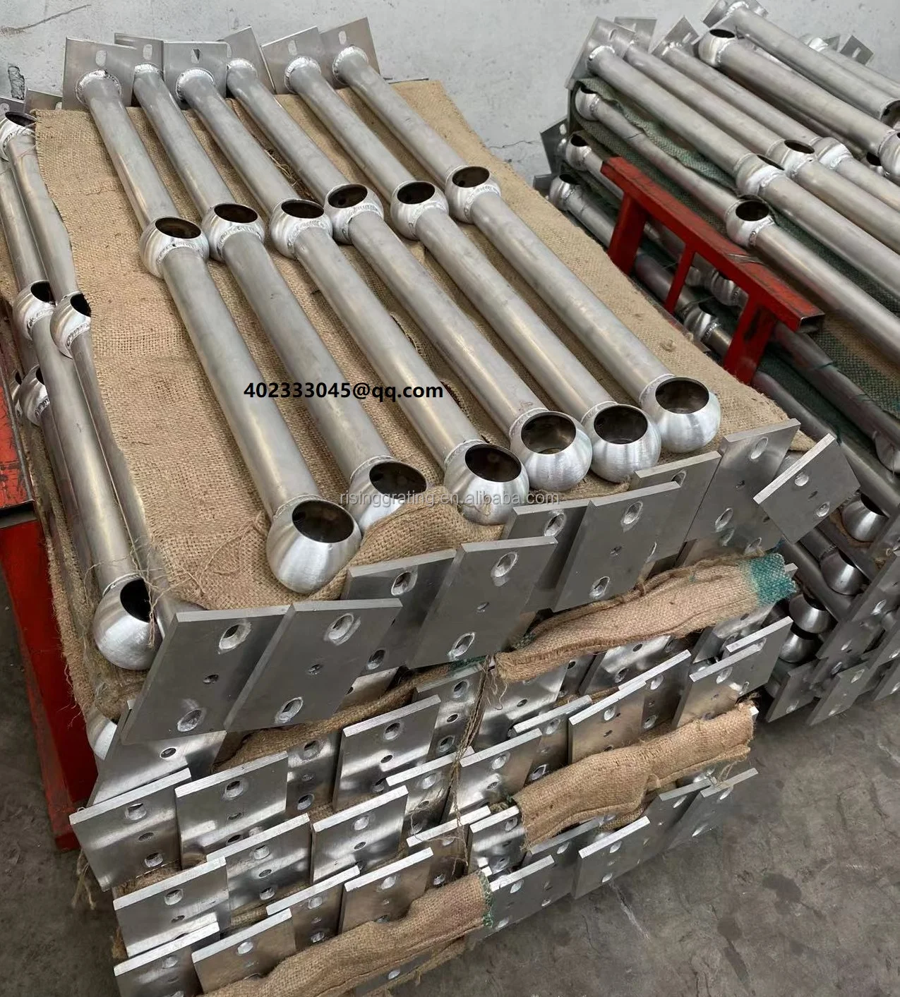 Industrial Galvanized Steel Ball Joint Pipe Handrail Railing Buy Industrial Galvanized Steel