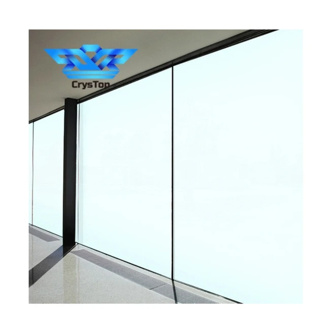 Tempered tinted privacy smart switchable electric glass high quality