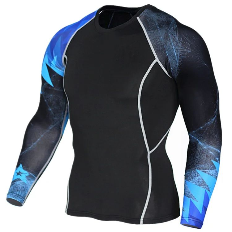 Quick Dry Compression Online T Shirt Printing Men'S Long Sleeve Compression Shirts For Sale What Should I Wear While811_voghion.com