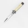 Bull bone handle white blade
