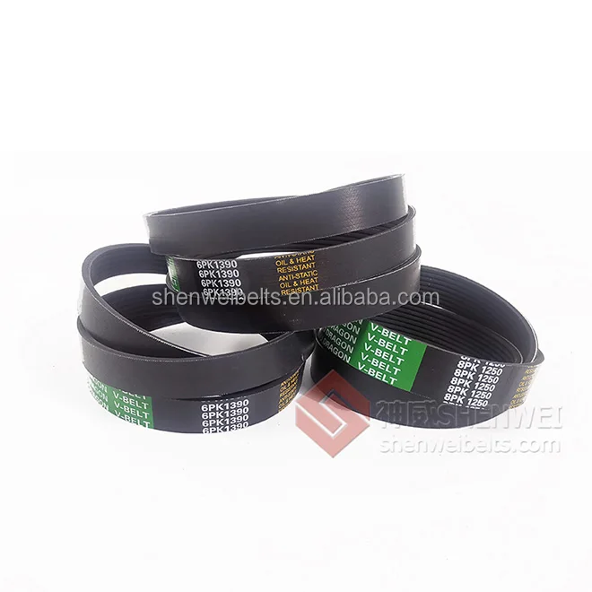 OEM CR EPDM Manufacturing Plant Auto 8pk1443 V Ribbed Belt