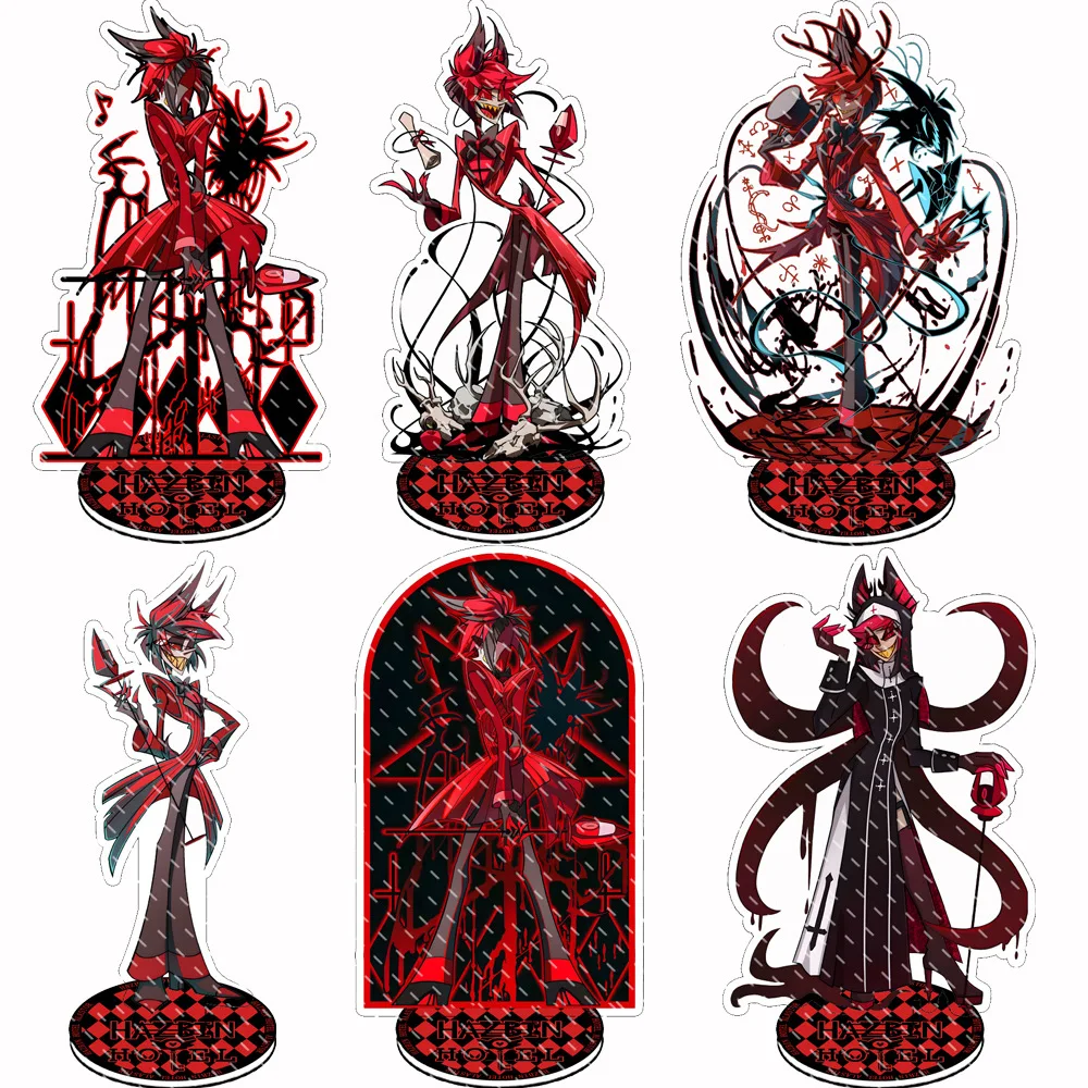 American Adult Cartoon Hazbin Hotel Alastor Acrylic Standee Double ...