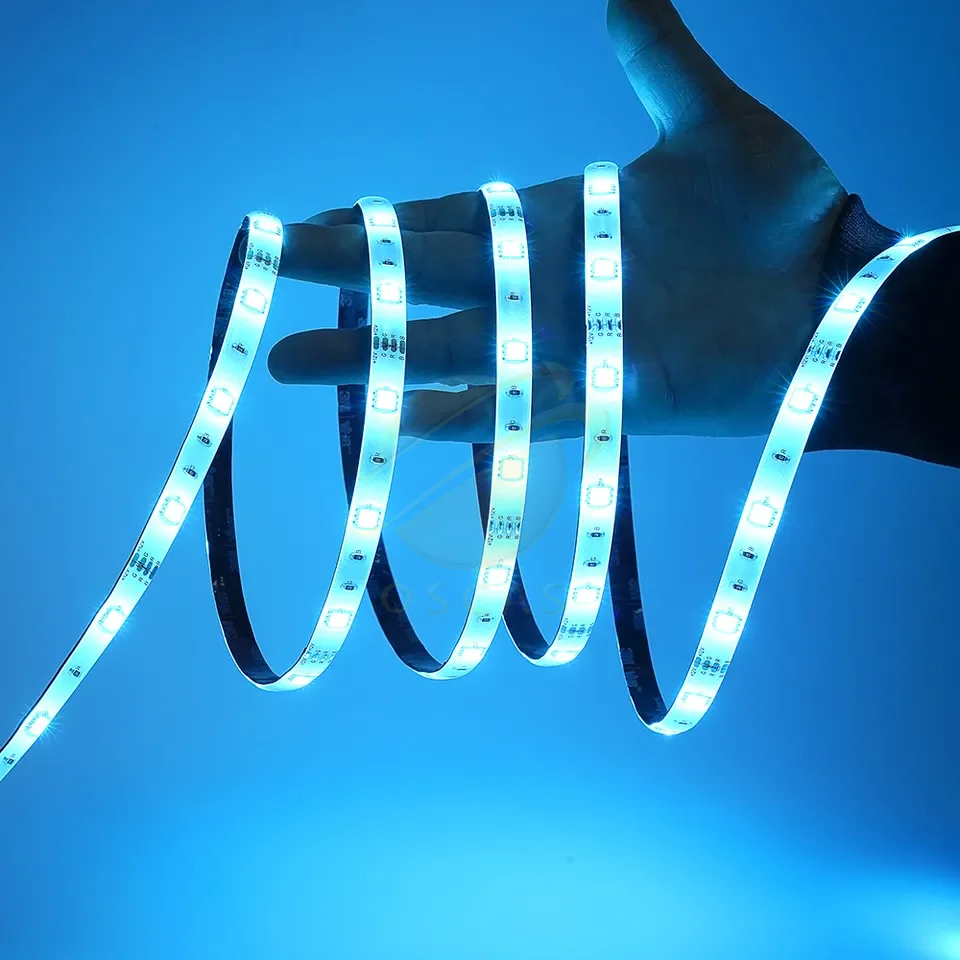 Ip65 2835w 5050 Rgb 12v 16.4ft 5m Wifi Waterproof 20 Keys Remote