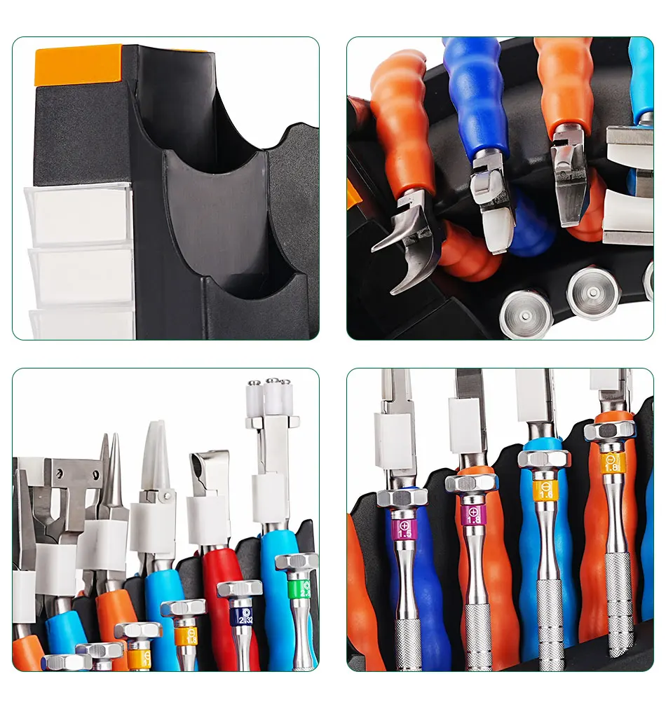 China Factory Wholesale Optical Equipments Hand Tools Eyeglasses Screw Driver Set