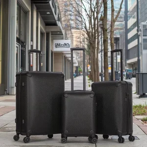 New Arrival Factory Wholesale Trolley Suitcases PP Travel Luggage Sets With Corner Protector