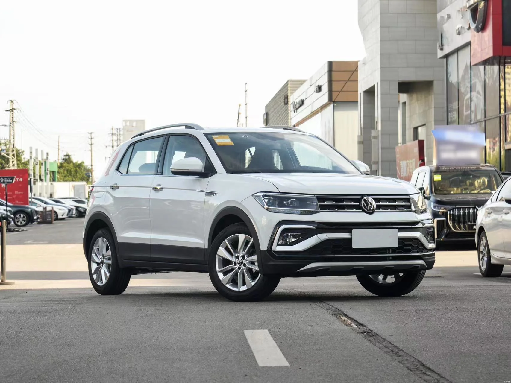 Volkswagen 2024 รถ Suv ใหม่ ยานพาหนะยอดนิยม เชื้อเพลิง รถมือสอง VW T-cross