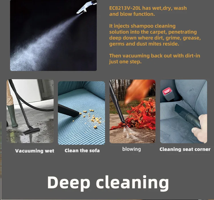 Eako Carpet Washing Cleaning Machine Carpet Cleaner Vacuum Cleaners