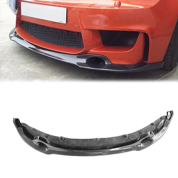 M Style Carbon Lip For Bmw 1 Series E81 E82 E87 2003-2013 For 1m Body ...