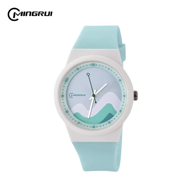 MINGRUI Kids Blue Dial Sports Watch