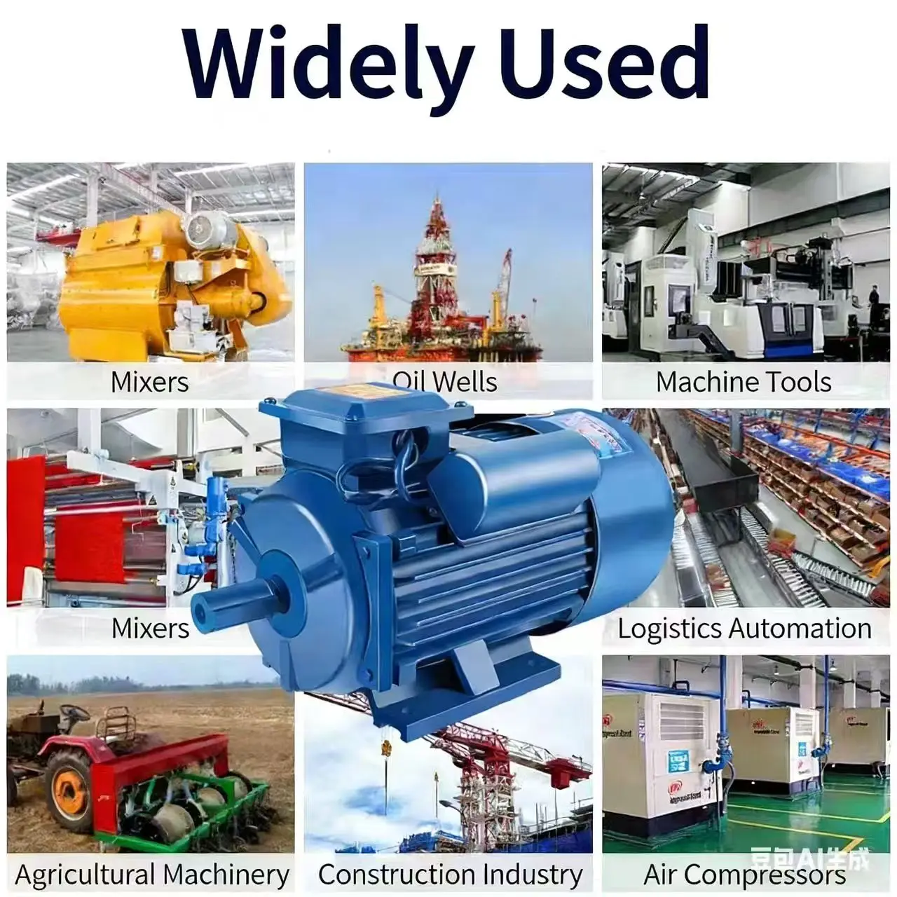 Single Phase Induction Motor, IEC, TEFC, 220V, 1.5HP-5HP - detail 10