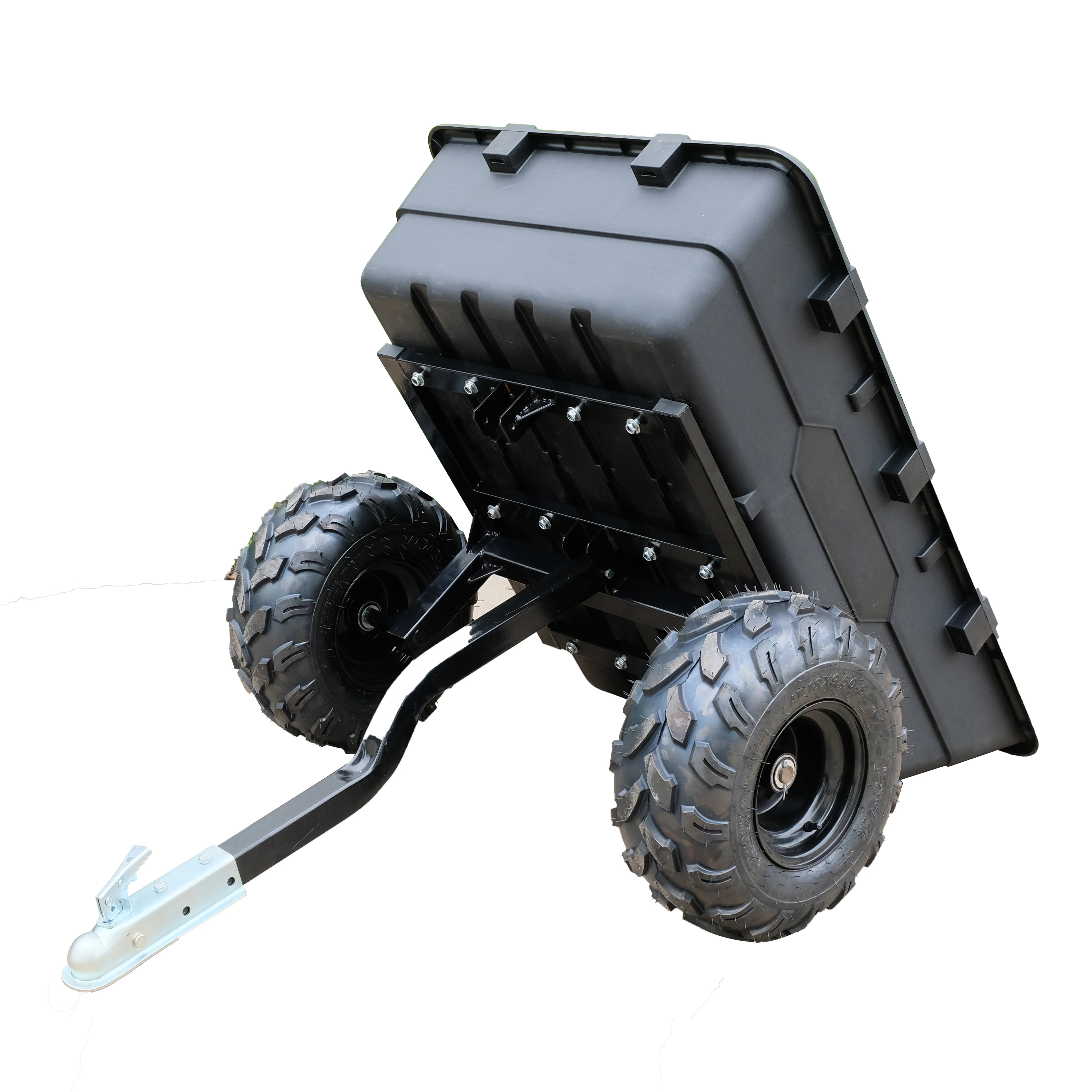 Мотоцикл трактор грузовик буксир опрокидной мотовездеход автомобиль Прицеп маленький садовый вездеход вагон с 2 колесами