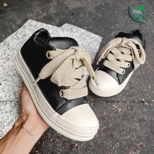 Good Quality Unisex Thick-soled Anti-slip Breathable Mesh Casual Shoes Fashion Sneakers Lace-up Walking Shoes All Season