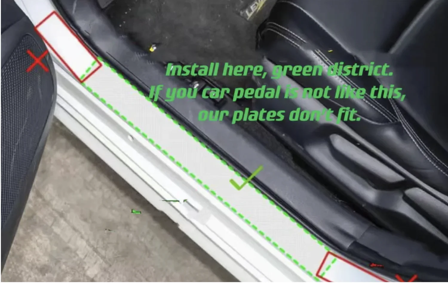 Mrd Led Door Sill Plate Door Scuff Kick Plate In White For Bmw 5 Series