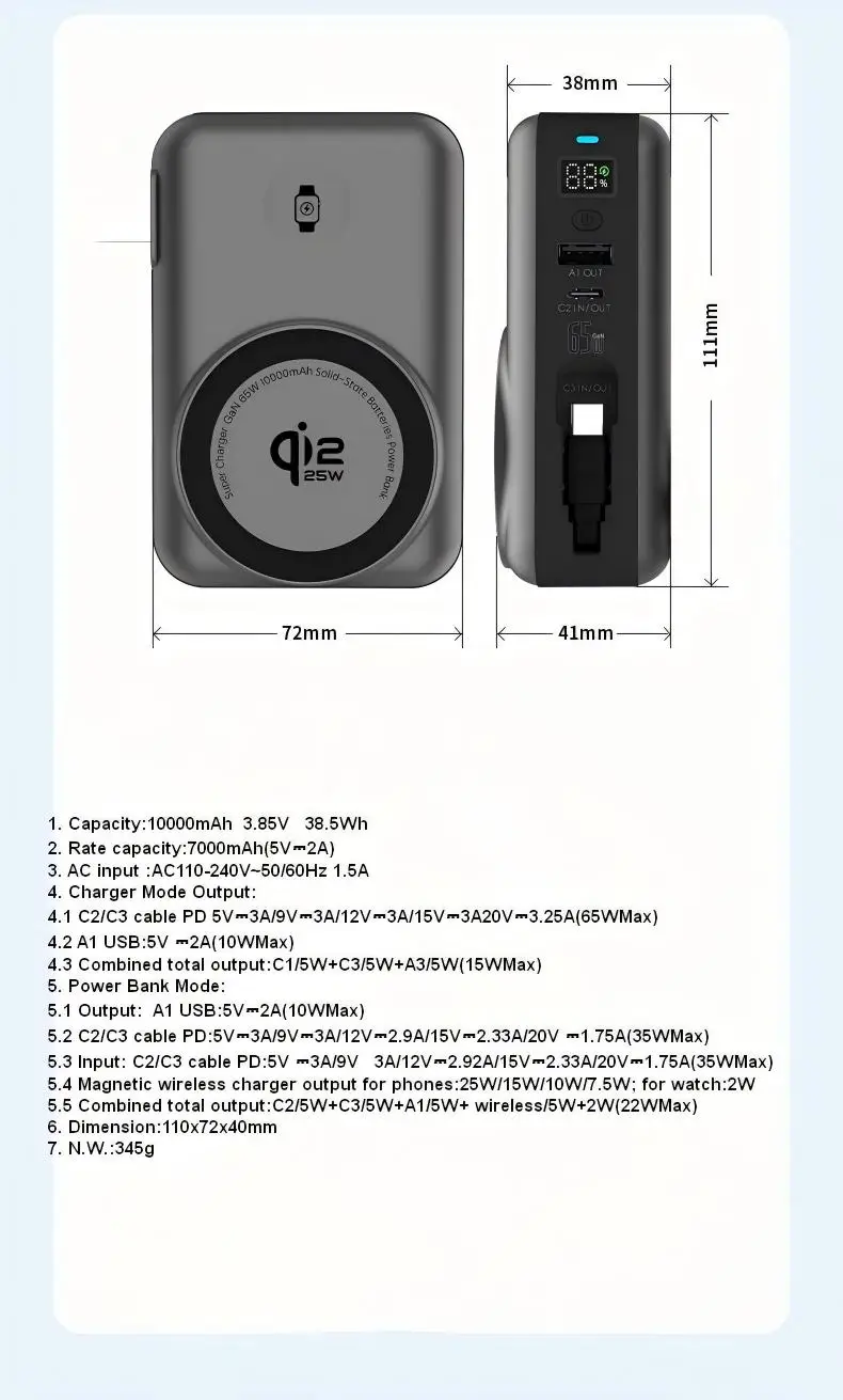 Detailed Technical Specifications and Dimension Comparison