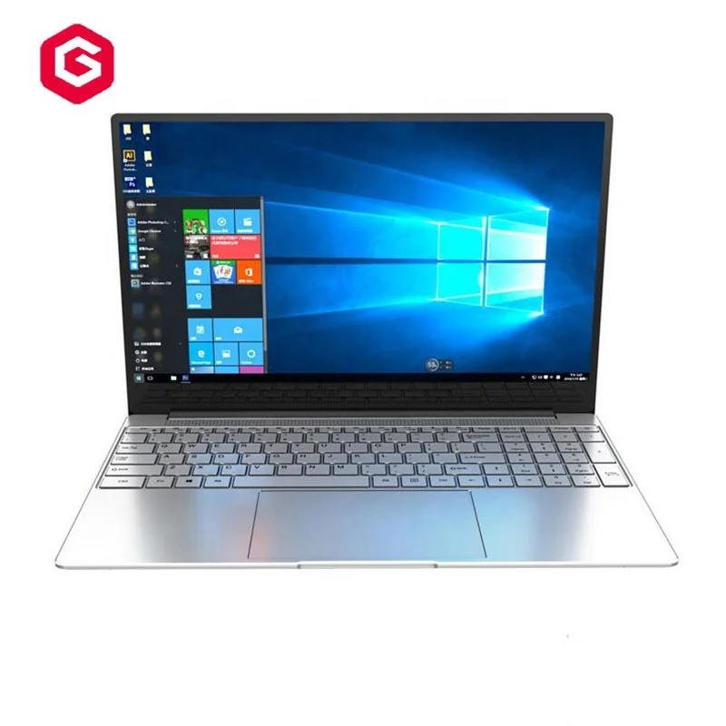 OEM Slim Notebook Computer 15.6 Inch Portable Computers Business Laptops