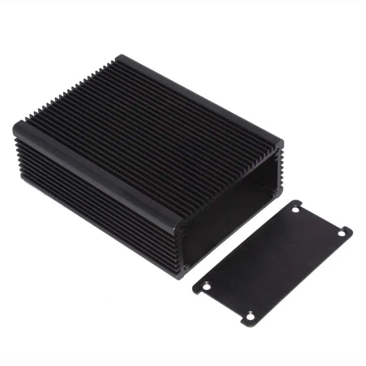 Power Amplifier Box Extruded Aluminium Alloy Case Custom Pcb Anodized
