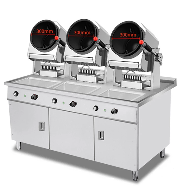 Large Electric Meat Cooking Mixer Machine Smart Automatic Rice Cooking Robot