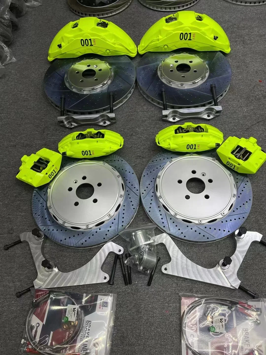 6 Pistons Auto Brake Caliper Repair Car Brake System For Bmw F01 F02