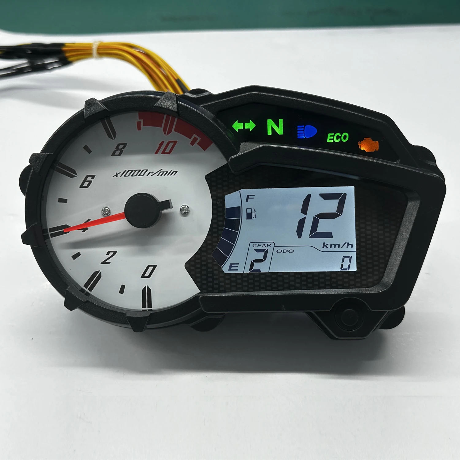 YS125 ヤマハ用デジタルスピードメーター - 防水・耐久性あり