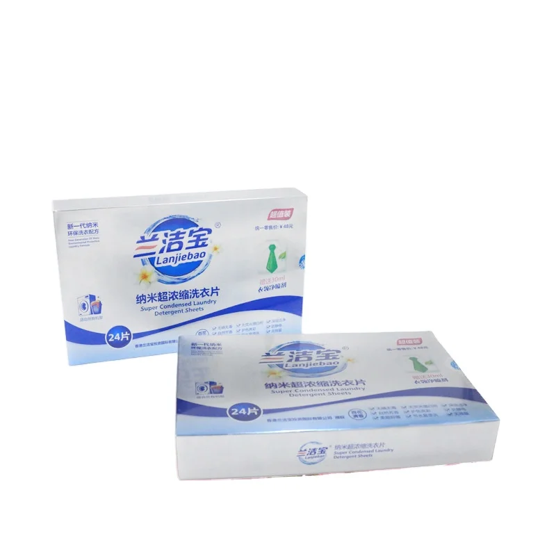 Eco-friendly Soap Paper Laundry Detergent Efficient Decontamination ...