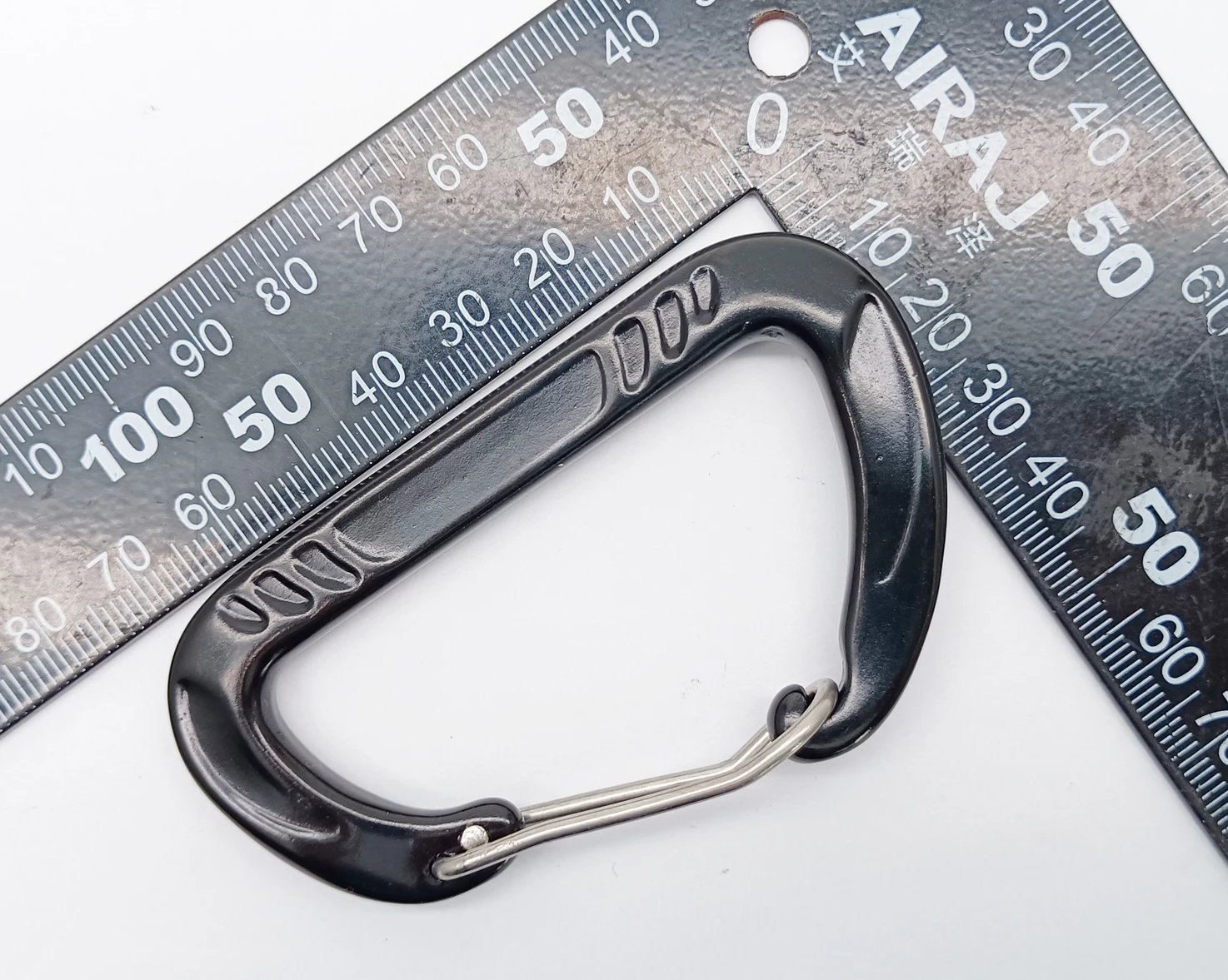 Aluminum 7075 Hammock Carabiner 12 KN 5KN Custom Carabiner Dog Leash Hook Locking CE EN camping hiking