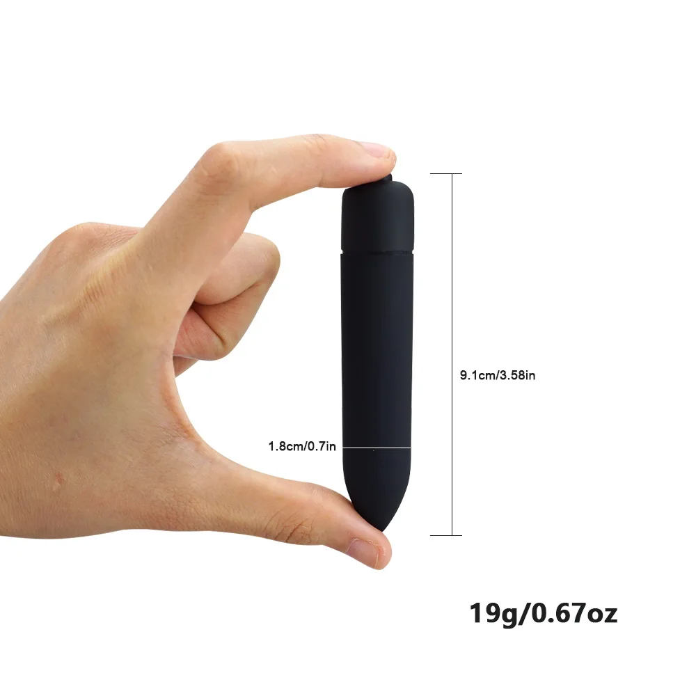 Wholesale Powerful Vibrator Mini Single Speed Bullet Battery Vibrator  Portable Mini Vibrator for Women