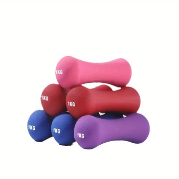 Home Use Durable for Women Hand Weights Small Dumbbells Neoprene Bone Dumbells Cast Iron Dumbbell Set