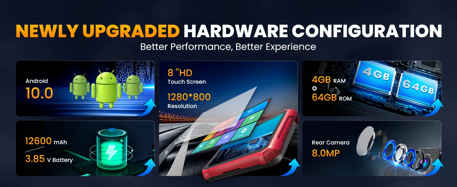 Kfz Diagnosegerät Kingbolen K8 Elite Mit Ecu Codierung Funktion_voghion.com