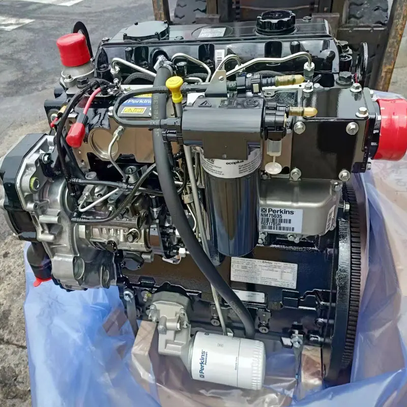 Original Excavator 1104d-44t C4.4 Diesel Engine Assy 74.5kw Excavator ...