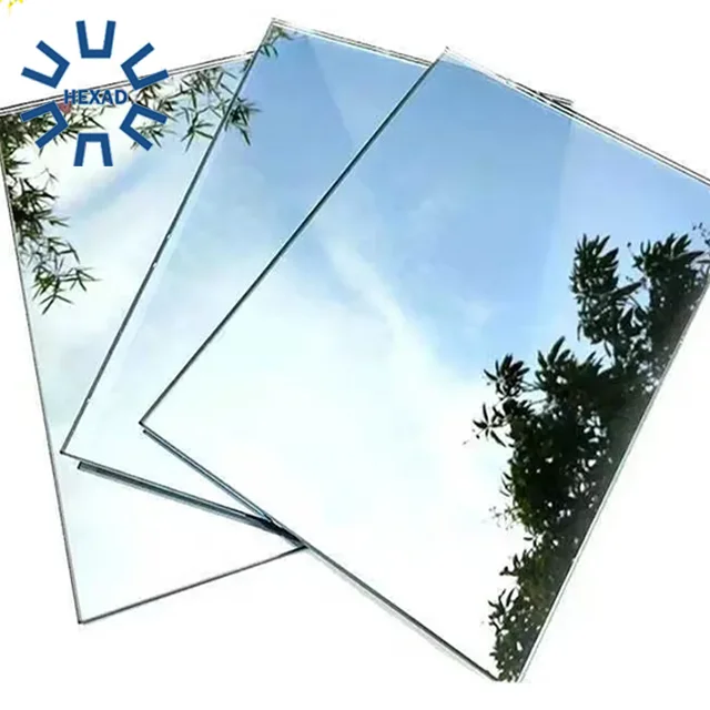 Solid One-Way Glass Mirror for Police Interrogation Bathroom Bedroom Living Room Gym Industrial Use